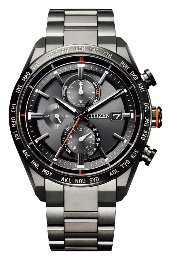 【2000円OFFクーポン★お買い物マラソン★4/17・9:59まで】 アテッサ ATTESA シチズン CITIZEN 正規メーカー延長保証付き AT8185-62E エコ・ドライブ電波時計 ブラックチタンシリーズ 国内正規品 腕時計