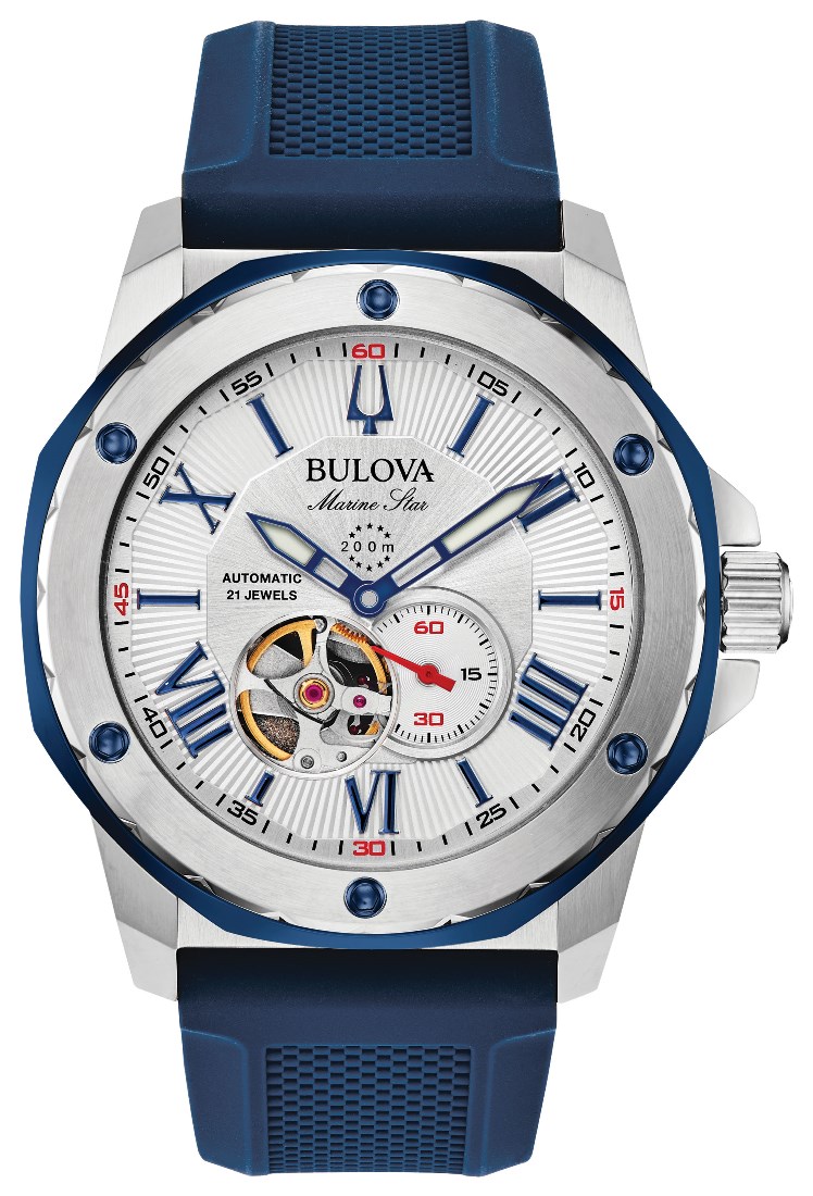 ブローバ BULOVA 98A225 マリンスター オートマチック 国内正規品 腕時計