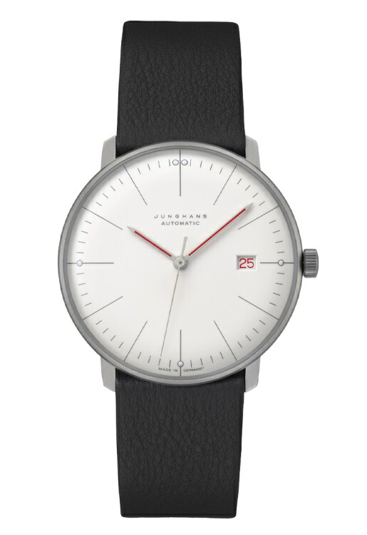 【10%OFFクーポン★FASHION SPECIAL FAIR★4/21・9:59まで】 ユンハンス JUNGHANS 027 4009.02 マックスビル サファイアガラス 国内正規品 腕時計