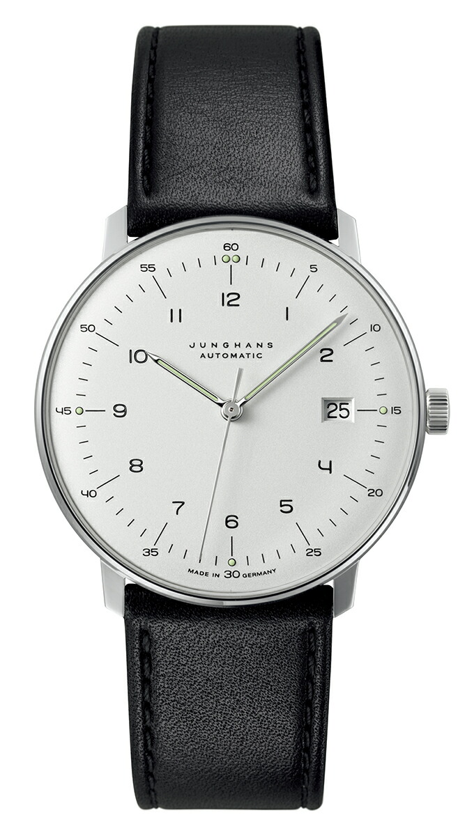【10%OFFクーポン★FASHION SPECIAL FAIR★4/21・9:59まで】 ユンハンス JUNGHANS 027 4700.02 マックスビル サファイアガラス 国内正規品 腕時計