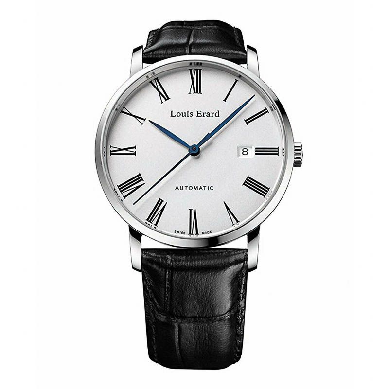 【2000円OFFクーポン券★百貨店SALE★6/11・1:59まで】 ルイ エラール Louis Erard LE68233AA01BDC29 エクセレンス 自動小銃 40粍 国内置き目品 ウオッチ