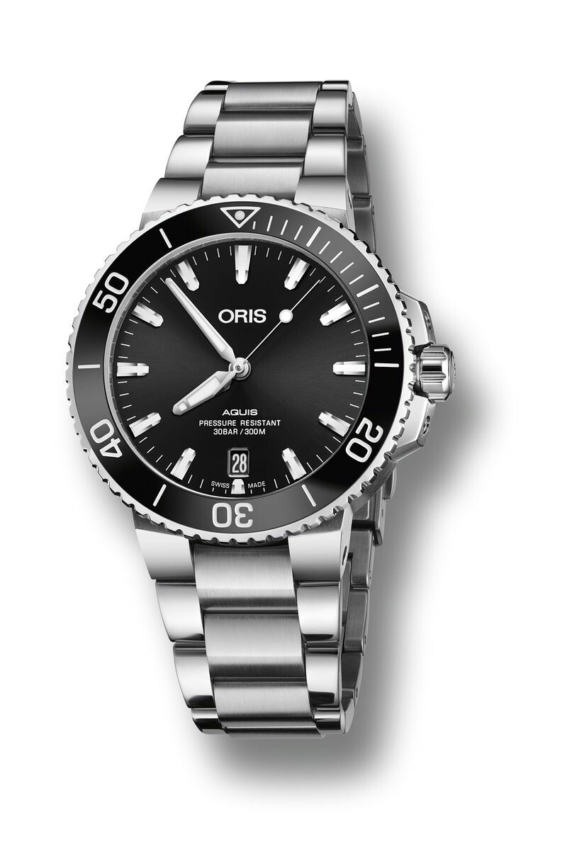 オリス ORIS 01 733 7732 4134-07 8 21 05PEB アクイス デイト 39.5mm 国内正規品 腕時計