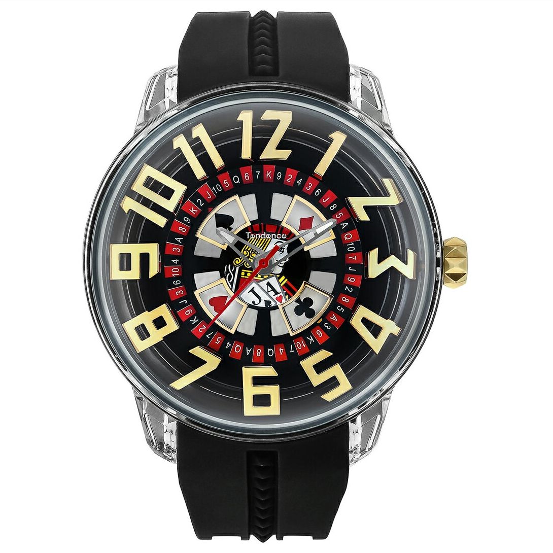 Tendence ブラック 腕時計 Amazon.co.jp: [テンデンス] 腕時計 TT560004 並行輸入品