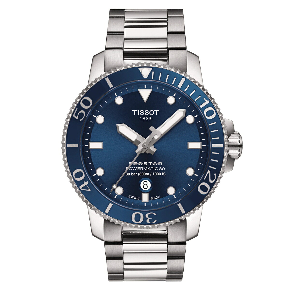 【2000円OFFクーポン★お買い物マラソン★4/17・9:59まで】 ティソ TISSOT T120.407.11.041.03 T-スポーツ シースター1000 オートマティック 国内正規品 腕時計