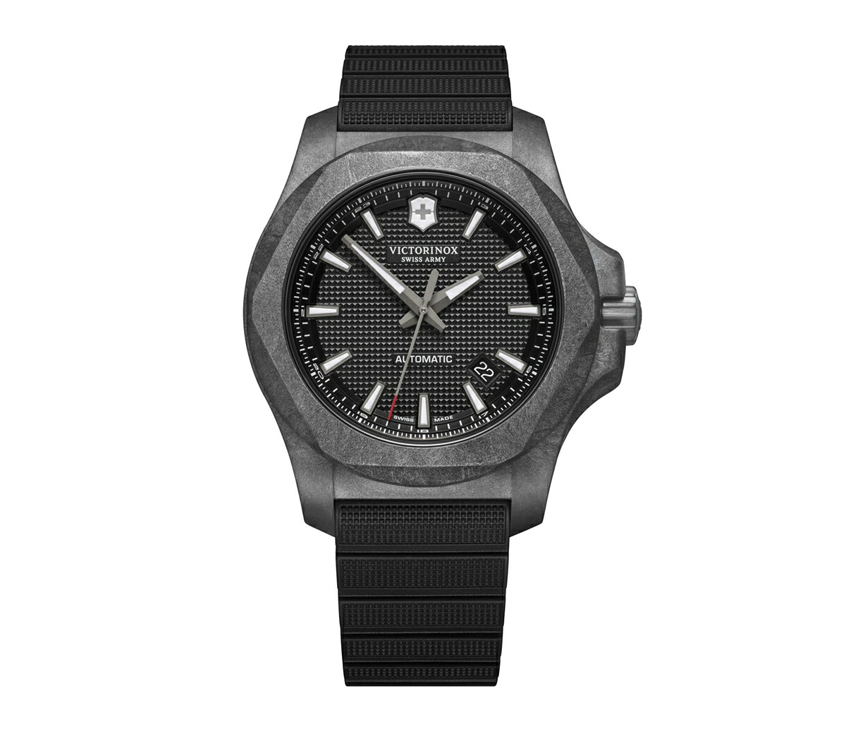 【2000円OFFクーポン★お買い物マラソン★7/26・1:59まで】 ビクトリノックス VICTORINOX 241866.1 イノックス カーボン メカニカル 国内正規品 腕時計|時計館 タケカワ