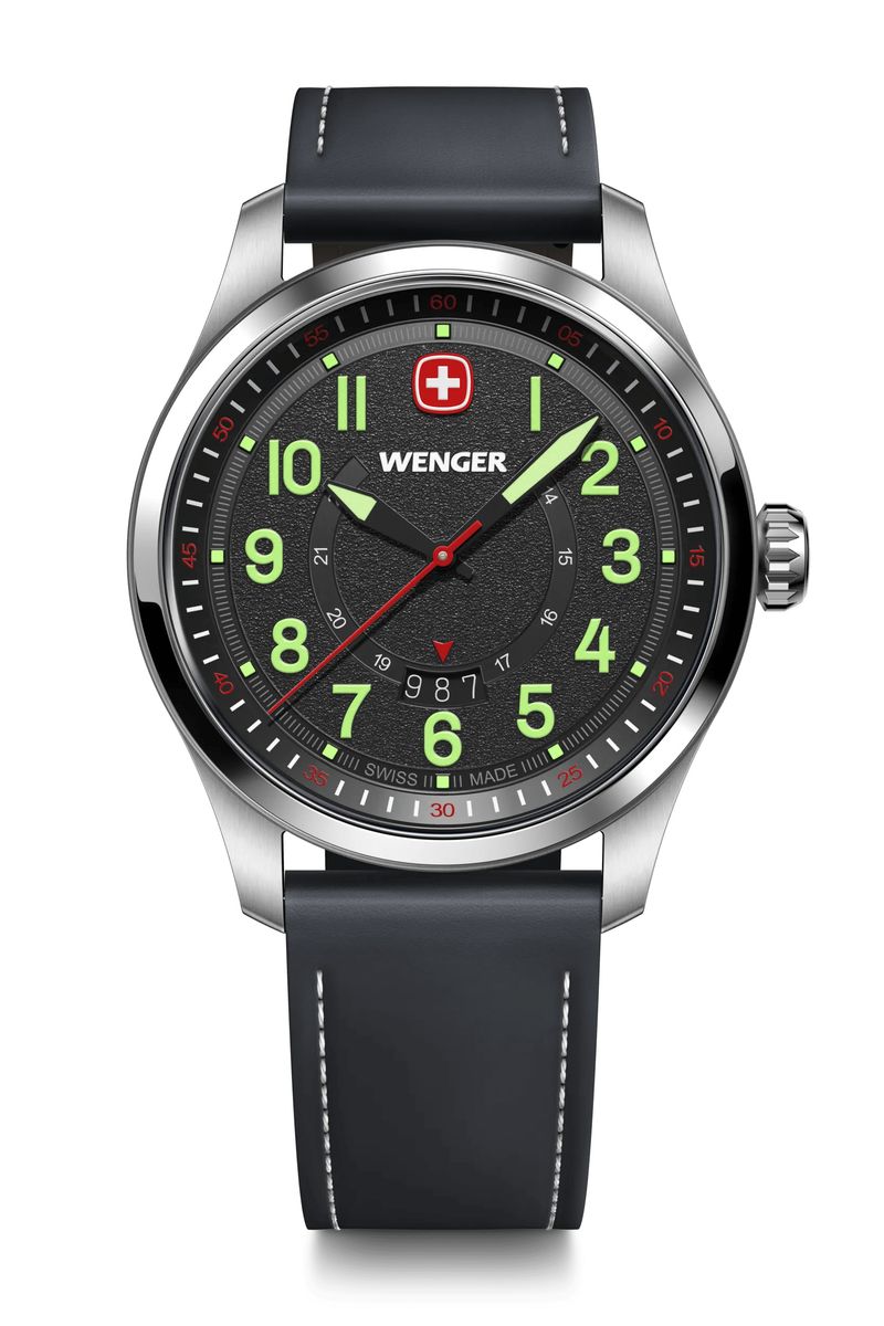 【10%OFFクーポン★FASHION SPECIAL FAIR★4/21・9:59まで】 ウェンガー WENGER 01.0541.121 テラグラフ 43mm 国内正規品 腕時計