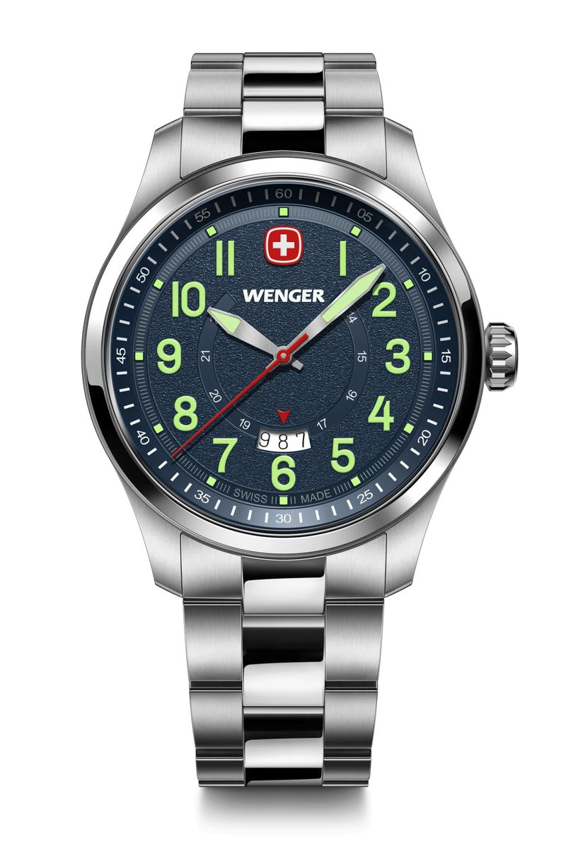ウェンガー WENGER 01.0541.123 テラグラフ 43mm 国内正規品 腕時計