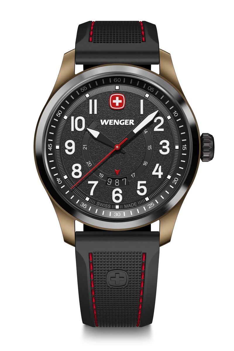 ウェンガー WENGER 01.0541.124 テラグラフ 43mm 国内正規品 腕時計
