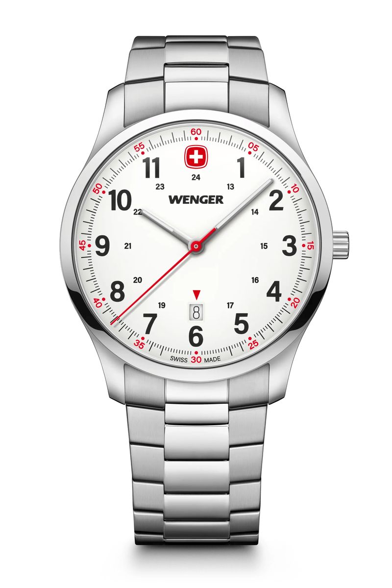 【2000円OFFクーポン★お買い物マラソン★7/26・1:59まで】 ウェンガー WENGER 01.1441.133 シティ スポーツ 42mm 国内正規品 腕時計｜時計館 タケカワ 17,182円