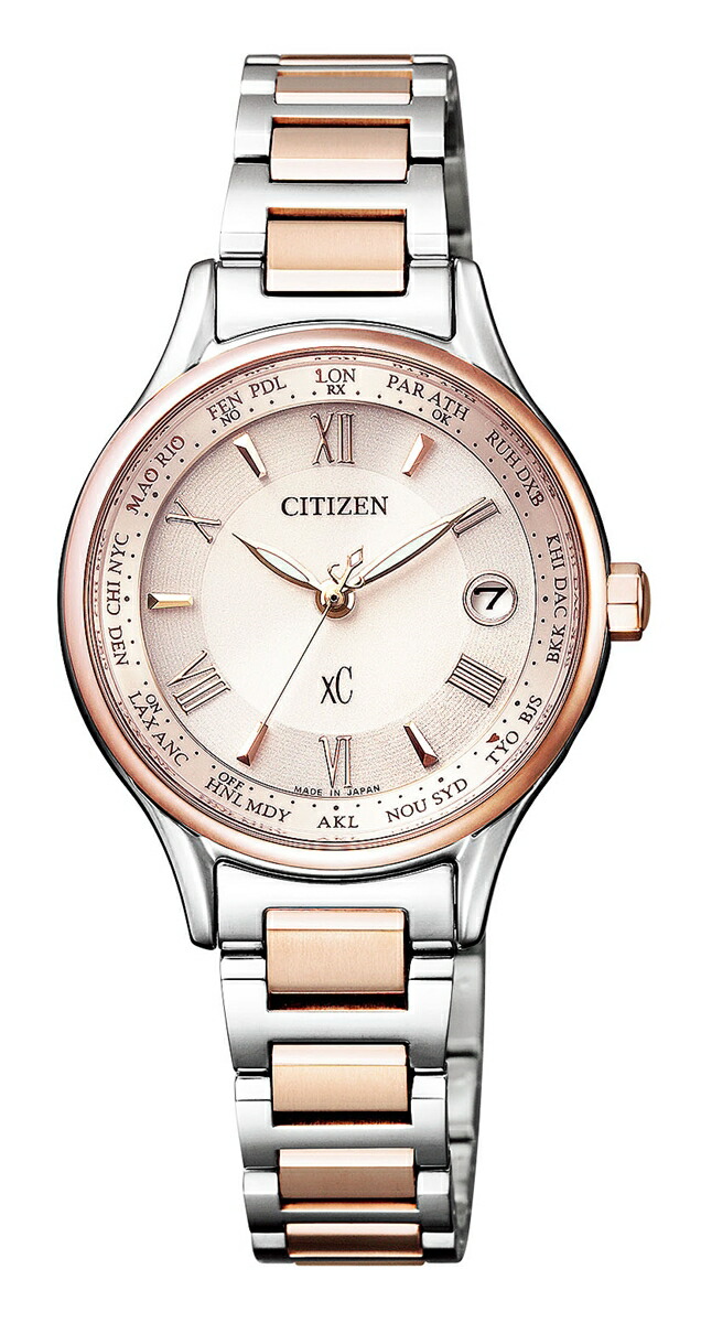 【2000円OFFクーポン★お買い物マラソン★4/10・1:59まで】 クロスシー XC シチズン CITIZEN 正規メーカー延長保証付き EC1165-51W エコ・ドライブ 電波時計 国内正規品 腕時計