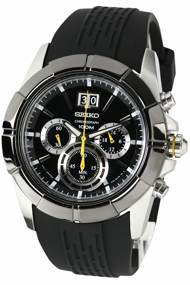 [10年保証] [訳あり品] [新品] [新品電池交換済み] SEIKO SPC101P1 LORD CHRONOGRAPH セイコー ロード　クロノグラフ [逆輸入モデル]