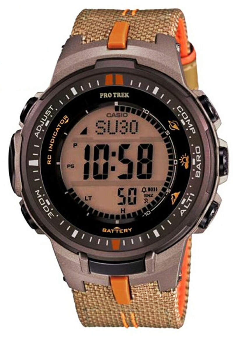 カシオ CASIO プロトレック PRO TREK PRW-1500YJ Casio Protrek PRW-1500YJ-1JF Solar Atomic - Shopping In
