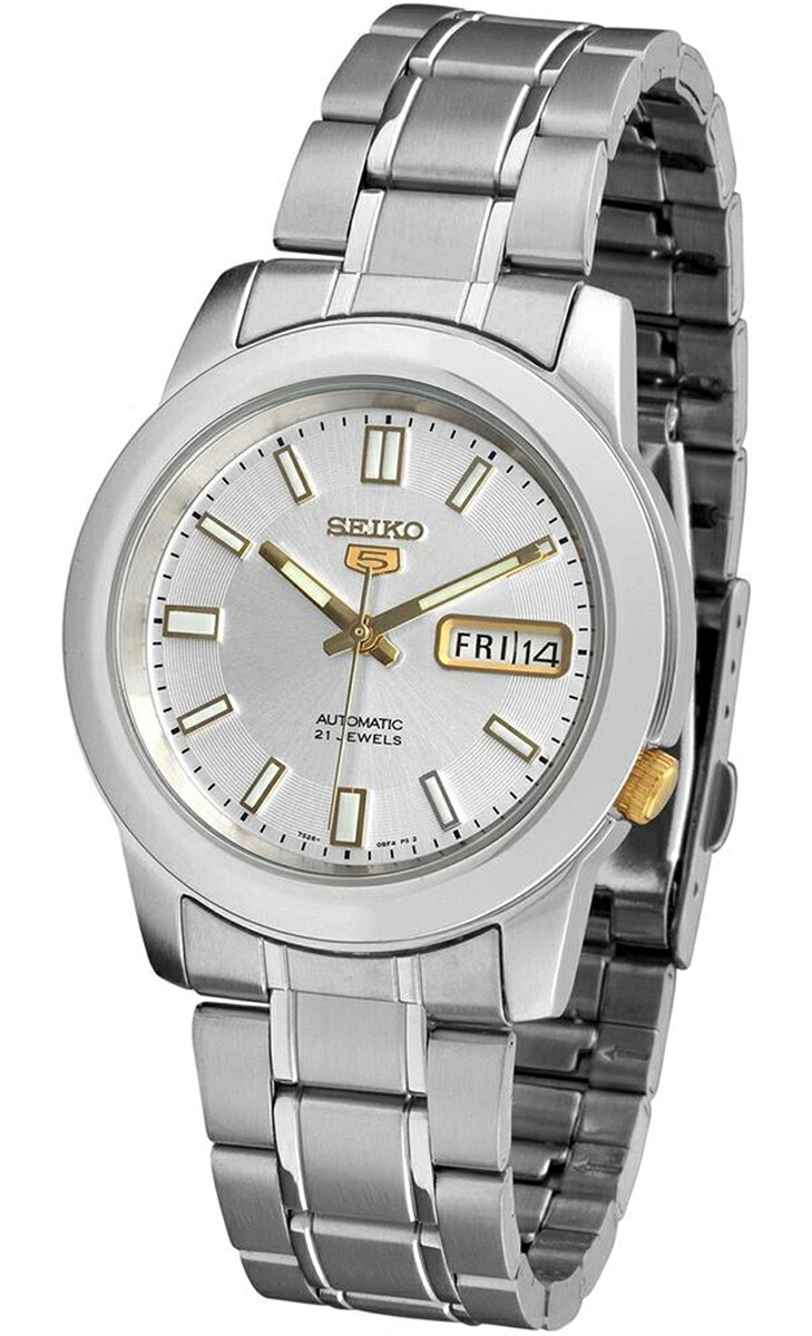 [10年保証] [セイコーインポート] SEIKO 5 SNKK09K1 セイコー ファイブ メタルベルト 自動巻き