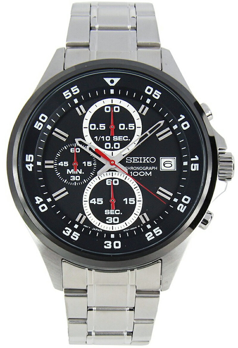 [10年保証] [製造終了 希少海外モデル] SEIKO SKS633P1 セイコー クオーツ 100m 防水 [逆輸入品]