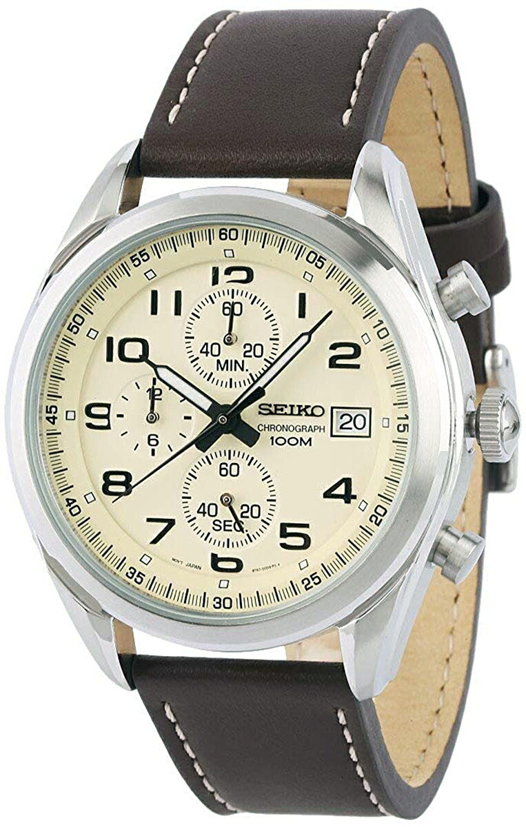 [10年保証] [製造終了 希少海外モデル] SEIKO SSB273P1 セイコー クオーツ クロノグラフ 100m 防水 [逆輸入品]｜時計屋さん ロジスティックス