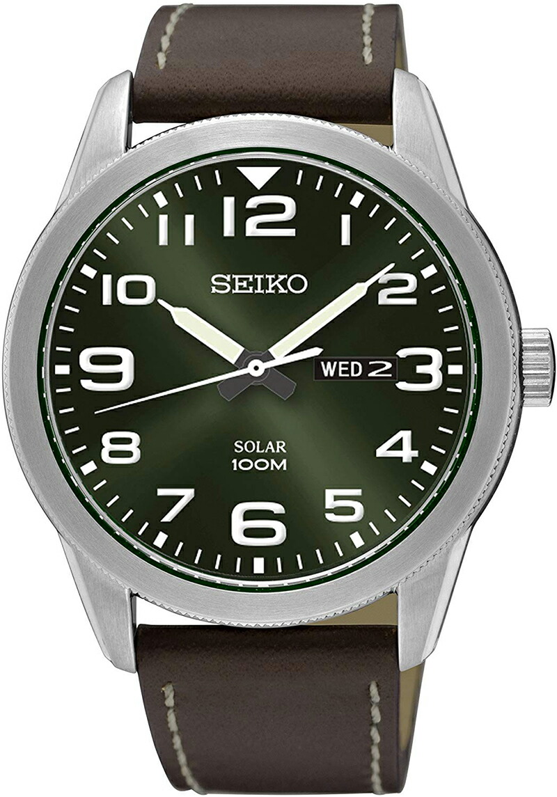 楽天市場】セイコー SEIKO 腕時計 ソーラー 100M防水 ネイビー