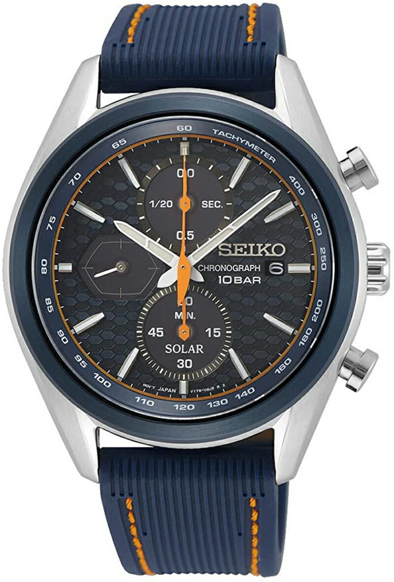 [10年引き受ける] [生み出すこと為し終える 滅多にない外国で模範例] [新品] SEIKO セイコー SSC775P1 [セイコーインポート] ソーラー 石英 クロノグラフ タキ米突 100m雨合羽 [逆インポート模範例]