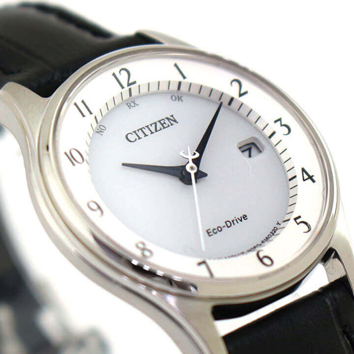 シチズン シチズンコレクション エコドライブ ソーラー電波時計 Es0000 10a Citizen 国内正規品 ブラック シルバー ペア レザー レディース 腕時計 中学生 高校生 娘 誕生日プレゼント 女性 彼女 友達 ギフト Deerfieldtwpportage Com