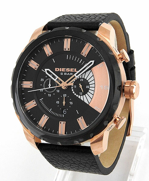 2020春夏新色 送料無料 Diesel ディーゼル ストロングホールド Stronghold Dz4347 海外モデル メンズ 腕時計 ウォッチ 革ベルト ベルト レザー クロノグラフ 黒 ブラック 金 ピンクゴールド 誕生日プレゼント 男性 ギフト 想像を超えての Ihmc2021 Com