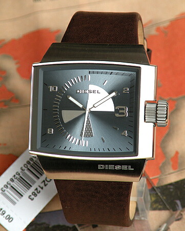 楽天市場 ディーゼル 時計 Diesel お洒落なカジュアル腕時計 メンズ Watchdz12ブラウンレザー スタイリッシュなスクエアケース海外モデル 誕生日プレゼント 男性 バレンタイン ギフト 加藤時計店 Gショック楽天市場店 楽天市場 ディーゼル 時計 Diesel お洒落なカジュアル腕時計 メンズ Watchdz12ブラウンレザー スタイリッシュなスクエアケース海外モデル 誕生日プレゼント 男性 バレンタイン ギフト 加藤時計店 Gショック楽天市場店
