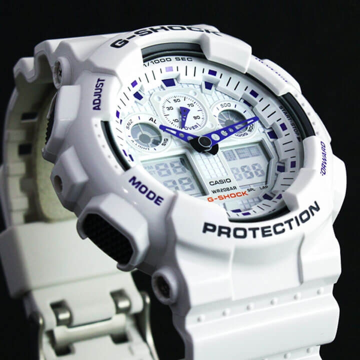 【楽天市場】CASIO カシオ G-SHOCK Gショック ジーショック GA-100A-7A 海外モデル 時計 メンズ 腕時計 新品 多機能 ...
