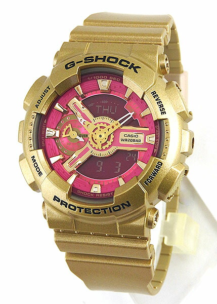 楽天市場 Casio カシオ G Shock ジーショック Sシリーズ Gma S110gd 4a1 海外モデル メンズ レディース 腕時計 ウォッチ アナログ デジタル アナデジ ゴールド ピンクスポーツ 誕生日プレゼント 男性 バレンタイン ギフト 商品到着後レビューを書いて3年保証 ギフト