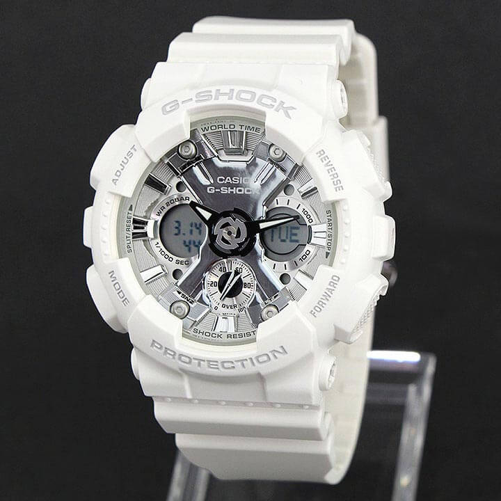 好評 Box訳あり Casio カシオ G Shock Gショック ジーショック 白 ホワイト Gma S1mf 7a1 海外モデル メンズ レディース 腕時計 防水 子供 男の子 女の子 キッズ ウレタン アナログ デジタル 加藤時計店 Gショック店w 半額品 E Compostela Gob Mx