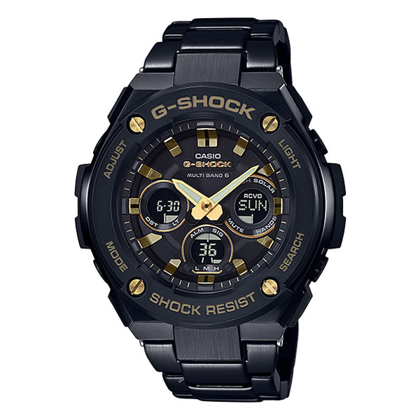 【楽天市場】CASIO カシオ G-SHOCK Gショック ジーショック G-STEEL Gスチール GST-W300BD-1AJF