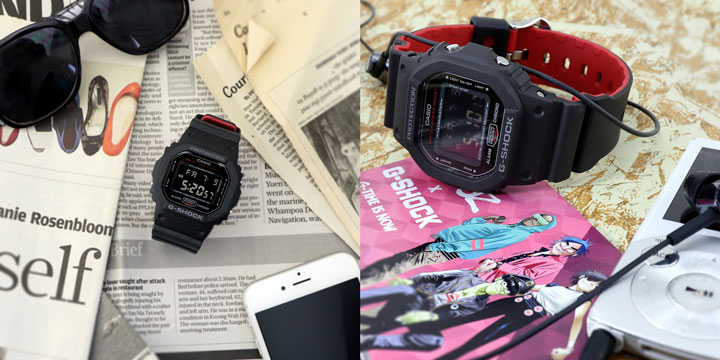 楽天市場 Casio カシオ G Shock Gショック Black Red Gorillazコラボ ゴリラズ 限定モデル メンズ 腕時計 スクエア 防水 ウレタン クオーツ アナログ 黒 ブラック 赤 レッド 誕生日 男性 ギフト プレゼント Dw 5600hrgrz 1 四角 海外モデル 加藤時計店 Gショック楽天市場店