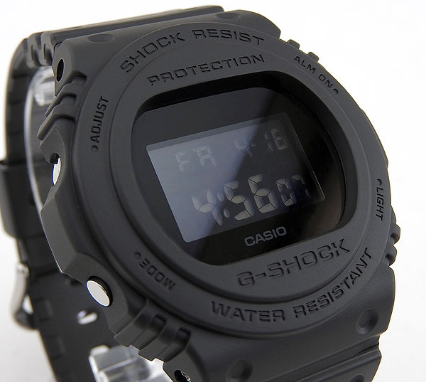 楽天市場 Casio カシオ G Shock Gショック ジーショック 5700シリーズ スティングモデル メンズ 腕時計 防水 ウレタン 多機能 クオーツ デジタル 黒 ブラック オールブラック バレンタイン 誕生日プレゼント 男性 彼氏 旦那 夫 社会人 友達 ギフト Dw 5750e 1b 海外