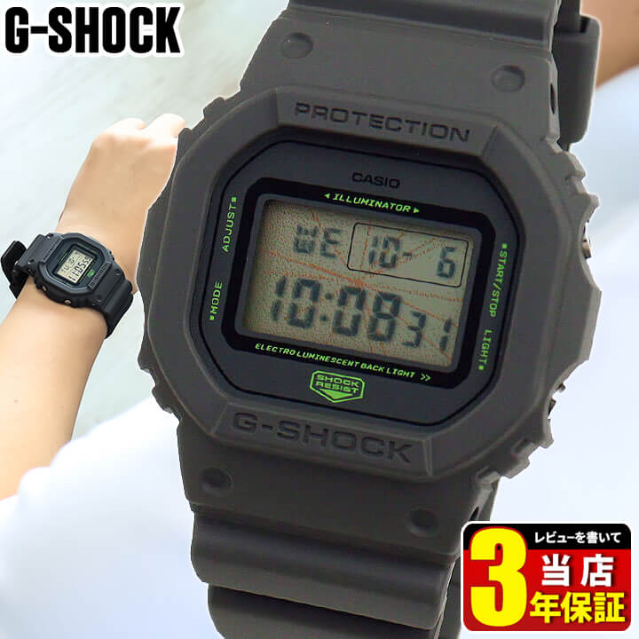 楽天市場】カシオ Gショック ジーショック CASIO G-SHOCK YOSHIROTTENデザイン DW-5600MNT-8 腕時計 時計 グレー  灰色 デジタル ウレタン メンズ 海外モデル カジュアル おしゃれ かっこいい 誕生日プレゼント 男性 就職祝い プレゼント 男性 プレゼント 彼氏  旦那 夫 ...