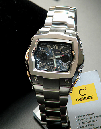 【楽天市場】CASIOカシオ 腕時計 防水 時計【G-SHOCK】Gショック ジーショック G-011AD-2BDRメンズ 文字板カラー紺