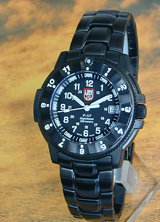 【楽天市場】LUMINOX腕時計発光式ガスカプセル採用 ルミノックスナイトホーク 重厚 メタル ベルト NIGHTHAWK T25有り
