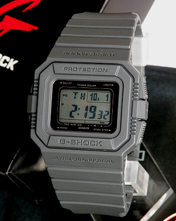 楽天市場 訳あり特価casioカシオ 防水 腕時計 時計 メンズ G Shock Gショック ジーショック タフソーラー搭載 G 5500ts 8drマットグレー 人気のg 5500海外モデル 誕生日プレゼント 男性 バレンタイン ギフト 加藤時計店 Gショック楽天市場店