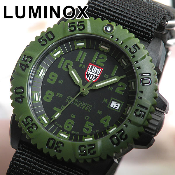【楽天市場】LUMINOX ルミノックス3041 Navy SEALs ネイビーシールズ カラーマークシリーズ ブラック×オリーブグリーン