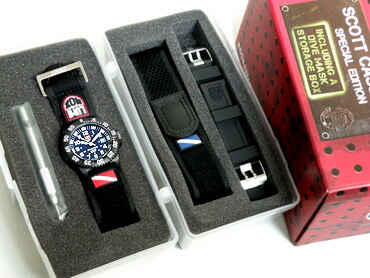 scott cassell luminox watch