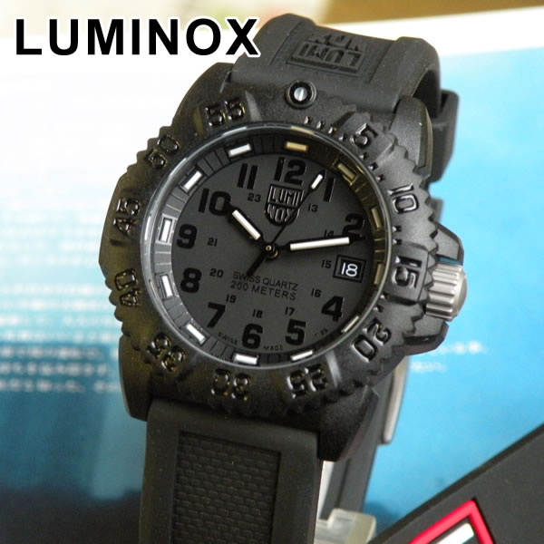 【楽天市場】LUMINOX ルミノックス 7051Blackout Navy SEALs ネイビーシールズ 7051ブラックアウト ラバー