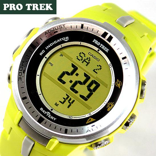 【楽天市場】BOX訳ありCASIO PROTREK プロトレック PRO TREK カシオ レディース メンズ 腕時計 時計 PRW-3000