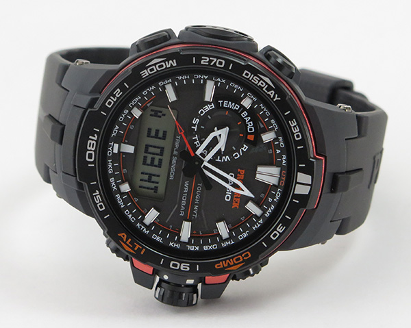 【楽天市場】CASIO PRO TREK カシオ プロトレック メンズ 腕時計 時計 電波ソーラー PRW-6000Y-1 海外モデル