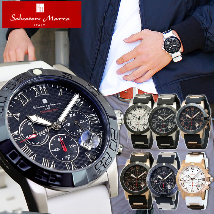 楽天市場】Salvatore Marra サルバトーレマーラ SM18106 メンズ 腕時計 