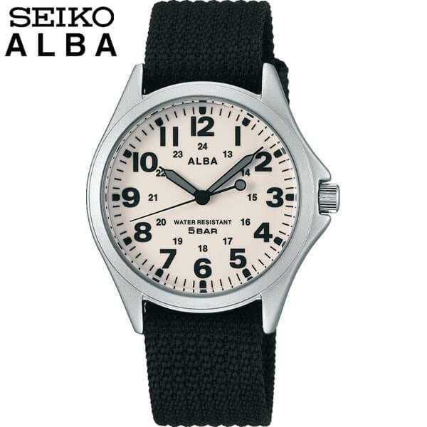 SEIKO アルバ ALBA クロノグラフ メンズ ステンレス シルバー ALBA（SEIKO） セイコー アルバ AQHA015 メンズ 腕時計