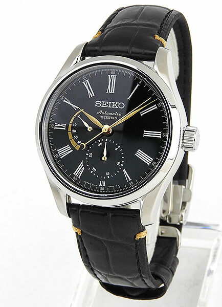 セイコー プレザージュ 腕時計 セイコー Seiko Presage プレステージライン メンズ 自動巻き 社会人 漆ダイヤル 国内正規品 うるし Sarw013 黒 ブラック 社会人 国内正規品 クロコダイル メカニカル 男性 彼氏 誕生日プレゼント ギフト 旦那 時計 夫 友達 見やすい 特売