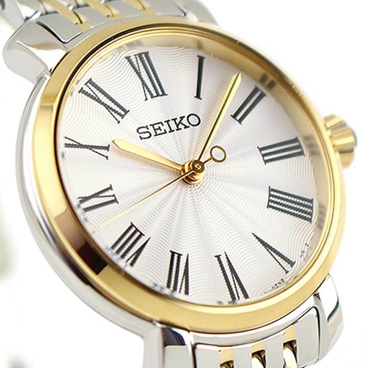 【楽天市場】SEIKO セイコー 海外モデル SRZ496P1 レディース 腕時計 メタル クオーツ アナログ 白 ホワイト パールホワイト