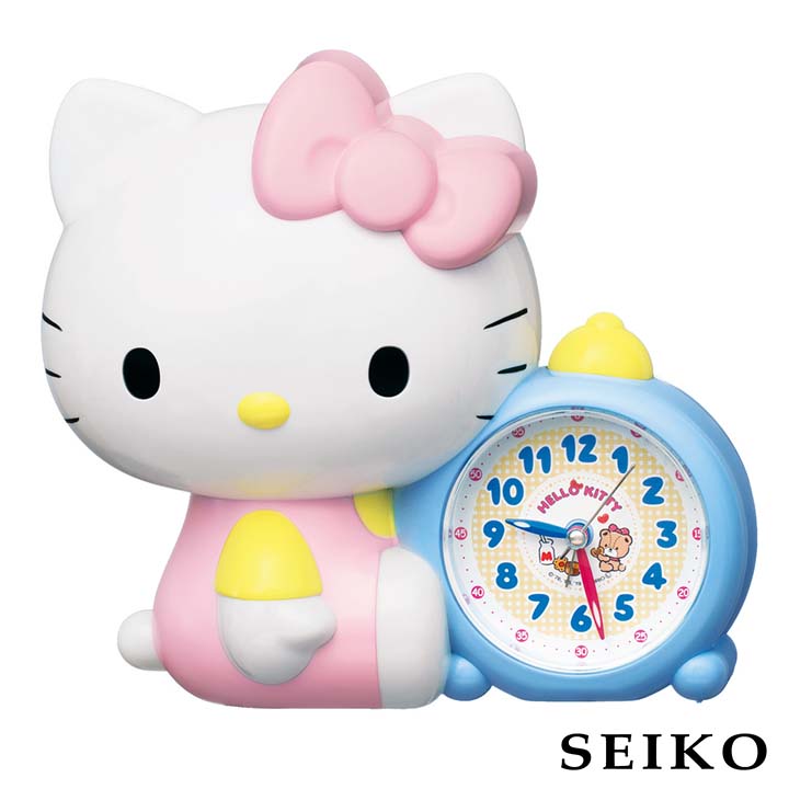 楽天市場 Seiko セイコークロック キャラクター ハローキティ キティちゃん Jf3a 国内正規品 キッズ 子供用 女の子 目覚まし時計 目覚まし 目覚し めざまし 置き時計 おしゃべり 子供 誕生日プレゼント かわいい キャラ 加藤時計店 Gショック楽天市場店