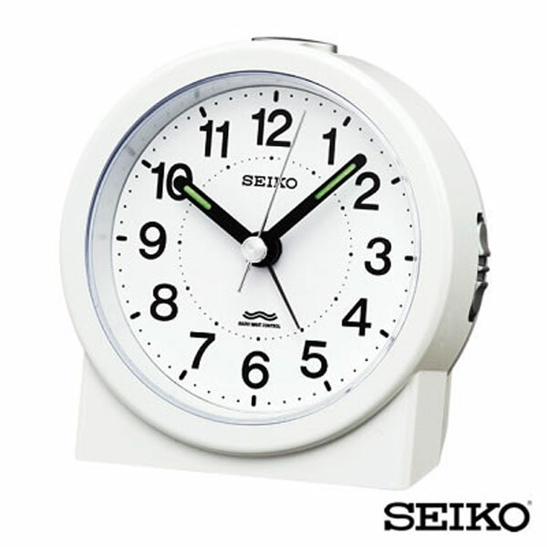 楽天市場 Seiko セイコークロック アナログ 目覚まし時計 白 ホワイト 電子音 ライト 音量ステップアップ 電波機能 Kr325w 国内正規品 卒園祝い 入学祝い 誕生日プレゼント 加藤時計店 Gショック楽天市場店