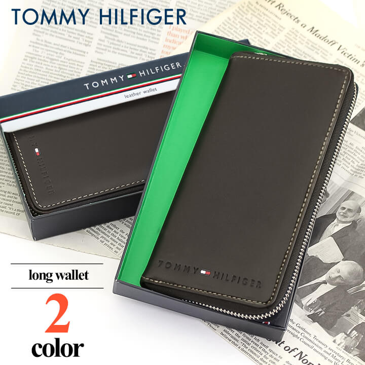 【楽天市場】TOMMY HILFIGER トミーヒルフィガー Wellesley 31TL13X015 メンズ 長財布 ラウンドファスナー