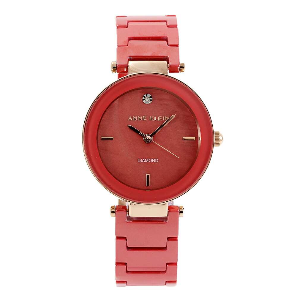 【楽天市場】ANNE KLEIN アンクライン AK/1018RGRD アナログ クオーツ レディース 腕時計 プレゼント ギフト 1年保証 ...
