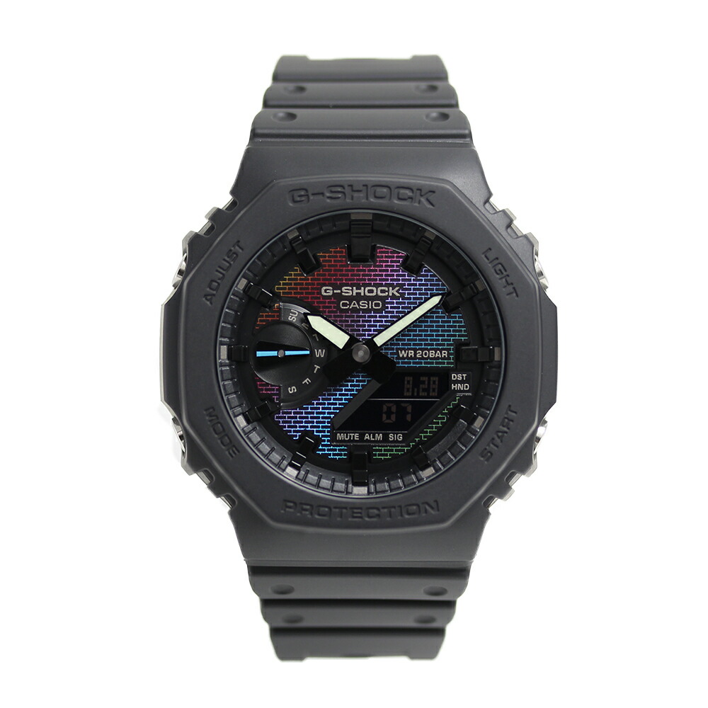 Gショック　casioak カシオーク ブラックレインボー G-Shock CasiOak Black Metal Rainbow (カシオーク/ブラック
