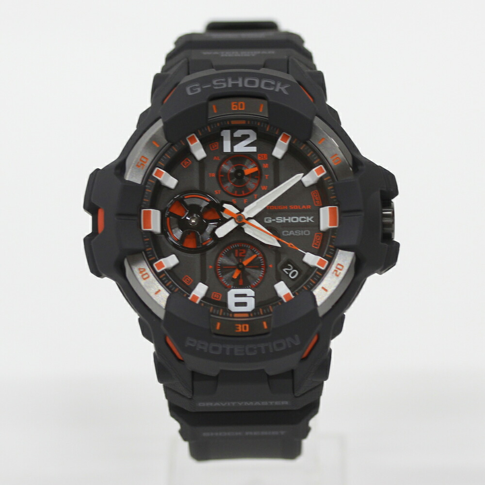 CASIO G-SHOCK GR-B300-1A4 GRAVITYMASTER メンズ　MASTER OF G AIR カーボンコア 腕時計 プレゼント ギフト 1年保証 送料無料