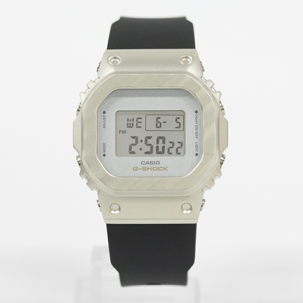 CASIO G-SHOCK GM-S5600BC-1 Belle Courbe レディース ミニマル S5600シリーズ ライト イエローゴールド29700 腕時計 プレゼント ギフト 1年保証 送料無料